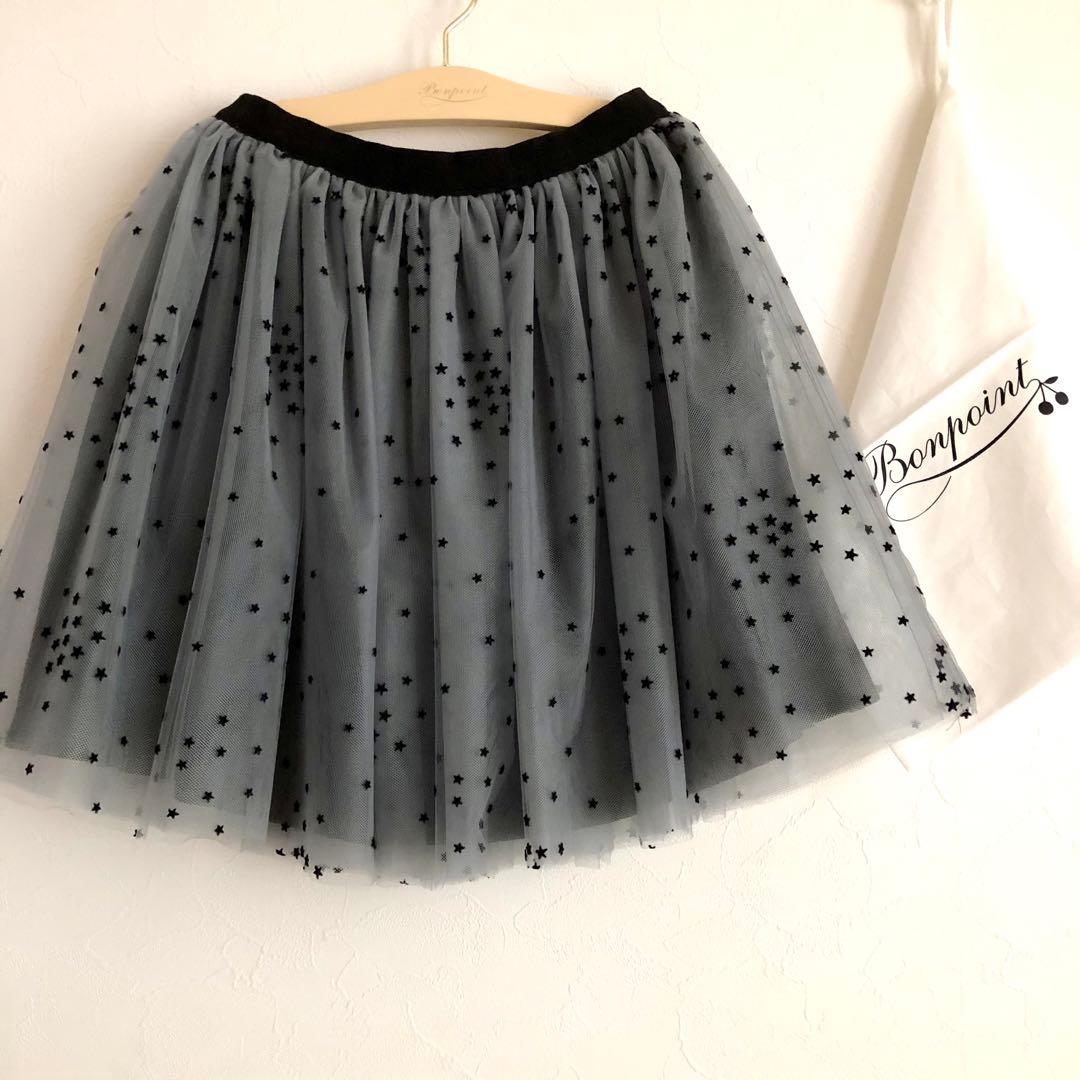 Bonpoint ♡ 星柄チュールスカート 12A