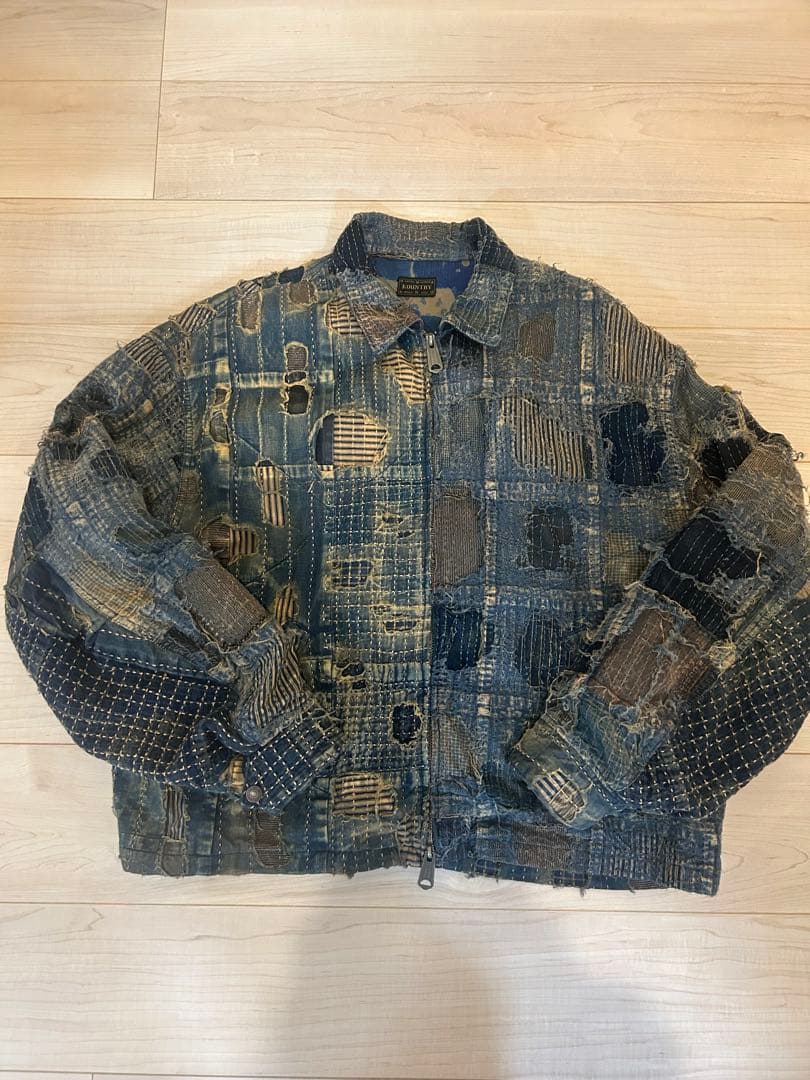 KAPITAL キャピタル BORO T-Back ドリズラージャケット