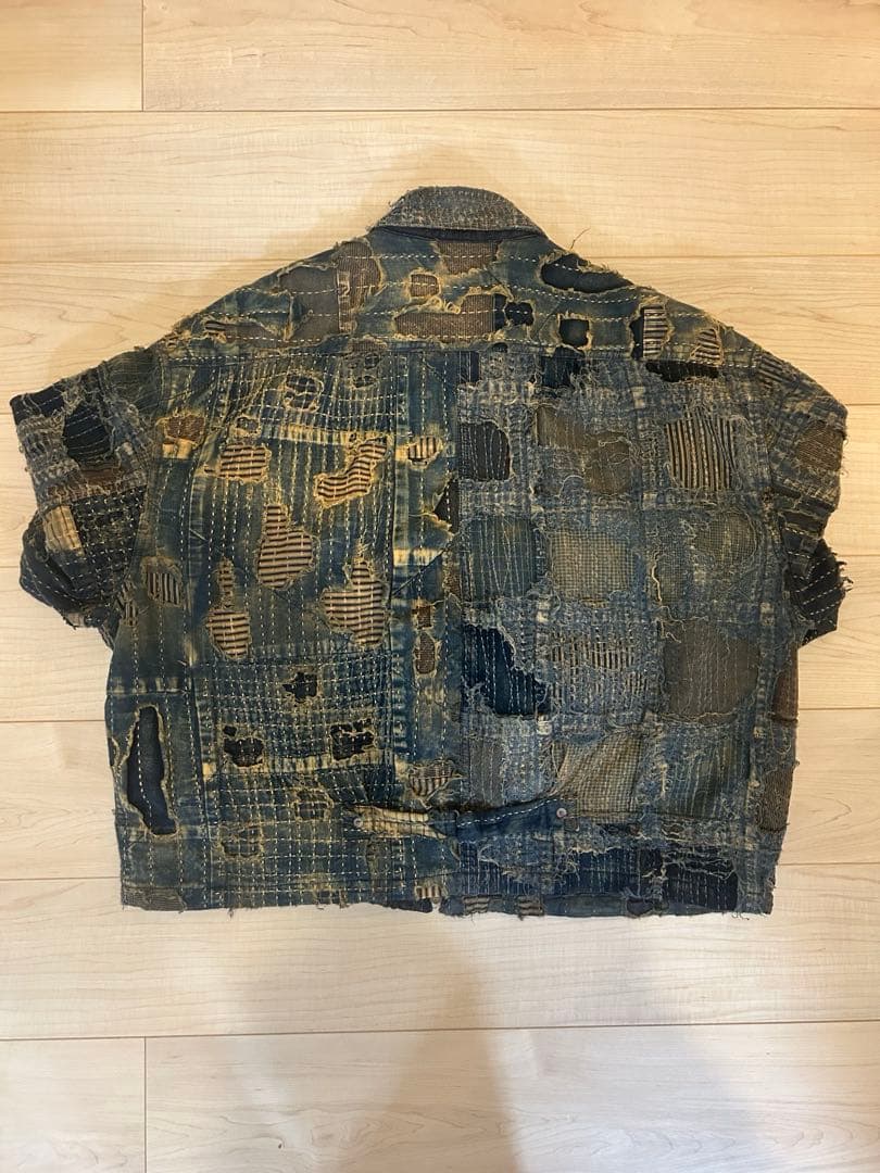 KAPITAL キャピタル BORO T-Back ドリズラージャケット