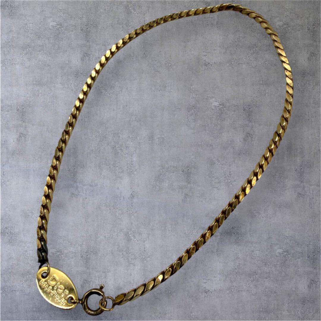 Christian Dior ディオール　ブレスレット　喜平　k14 ゴールド