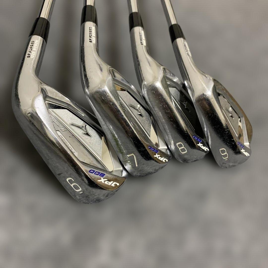 ミズノ JPX 900. FORGED アイアン 4本 (No.6～9番)