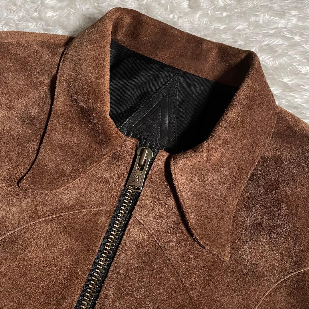 A leather レザージャケット ウエスタン スウェード