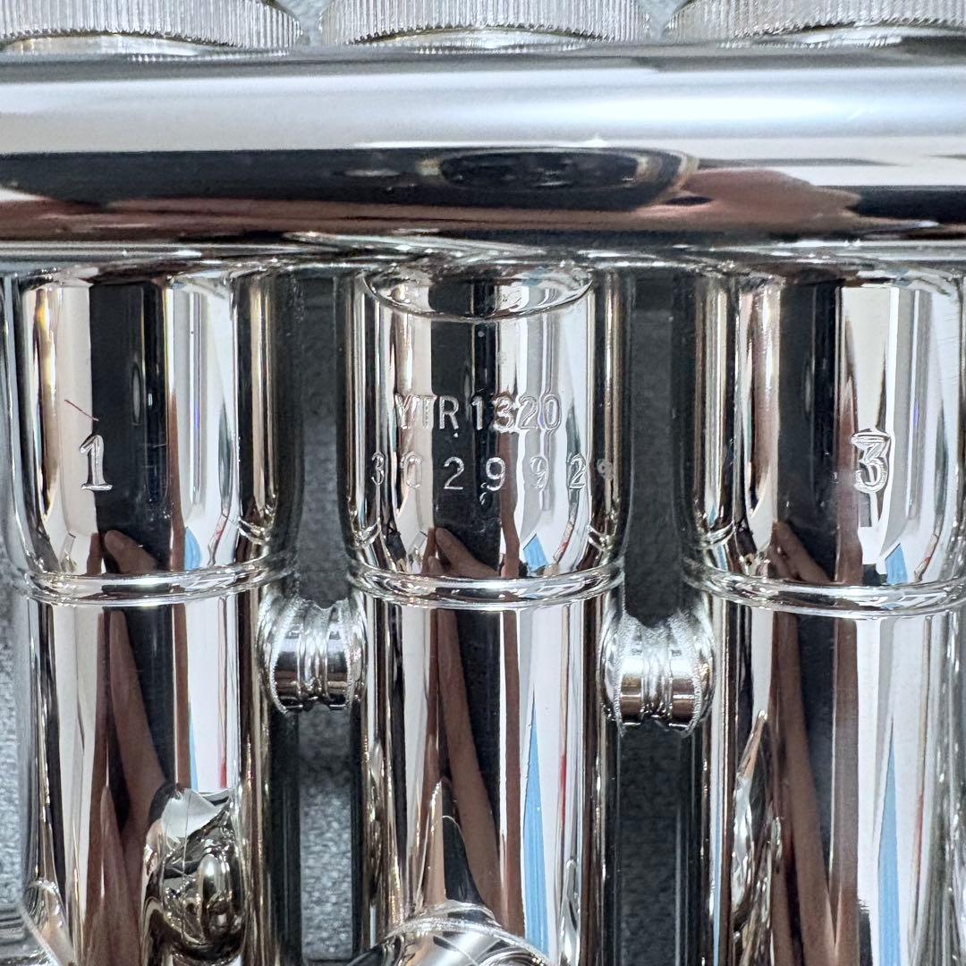 YAMAHA トランペット YTR1320 シルバー ※マウスピース有り