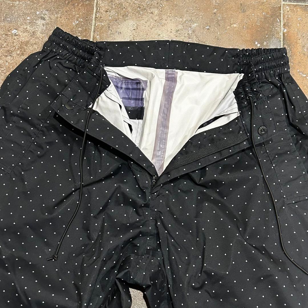 23区GOLF レインウェア　セットアップ　ドット　ブラック　メンズ