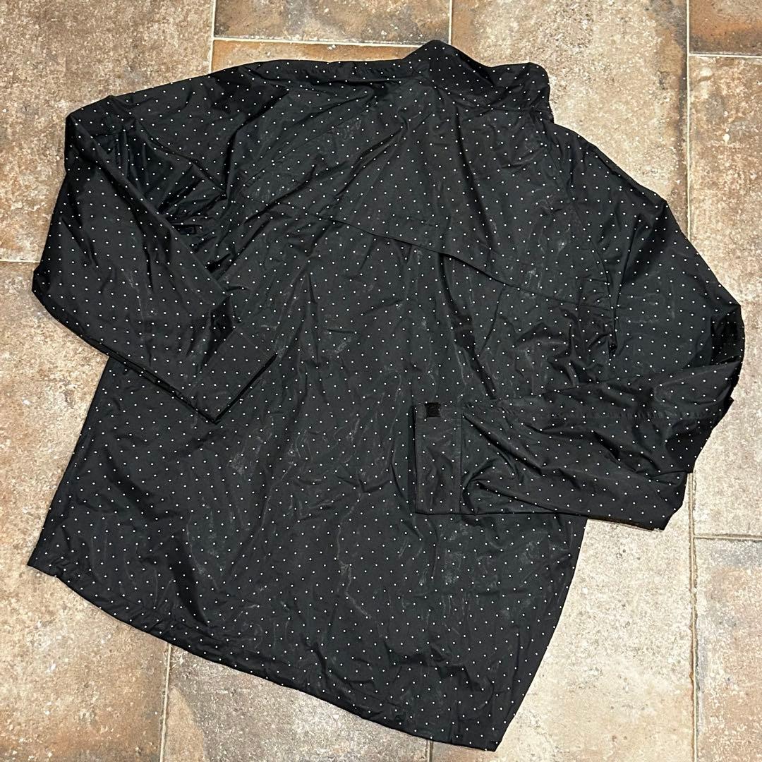 23区GOLF レインウェア　セットアップ　ドット　ブラック　メンズ