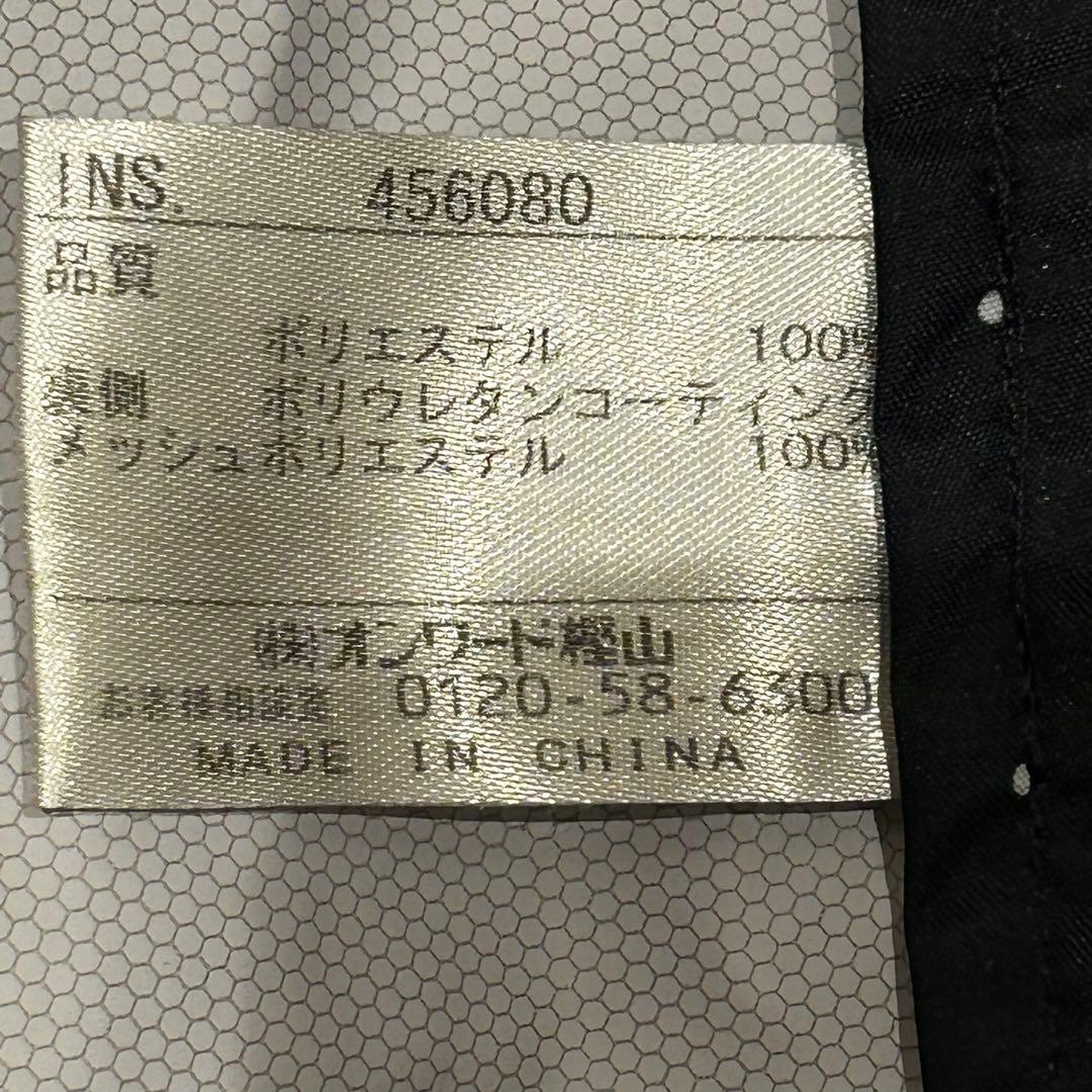 23区GOLF レインウェア　セットアップ　ドット　ブラック　メンズ