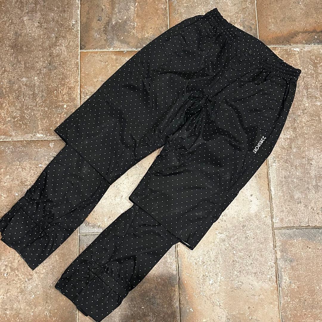 23区GOLF レインウェア　セットアップ　ドット　ブラック　メンズ