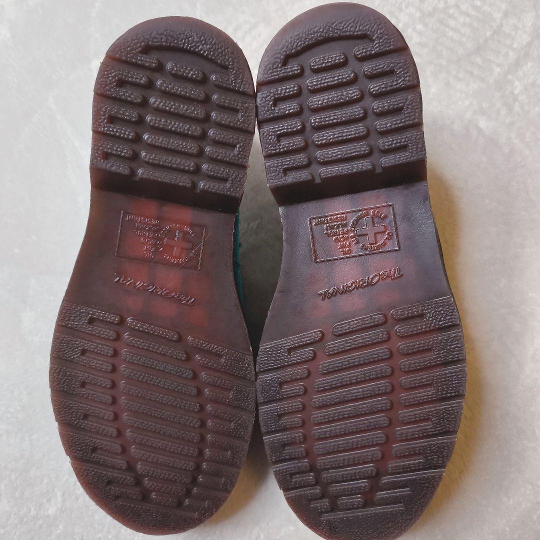 ドクターマーチン エイドリアン スナッフル ティールブルー スエード UK5