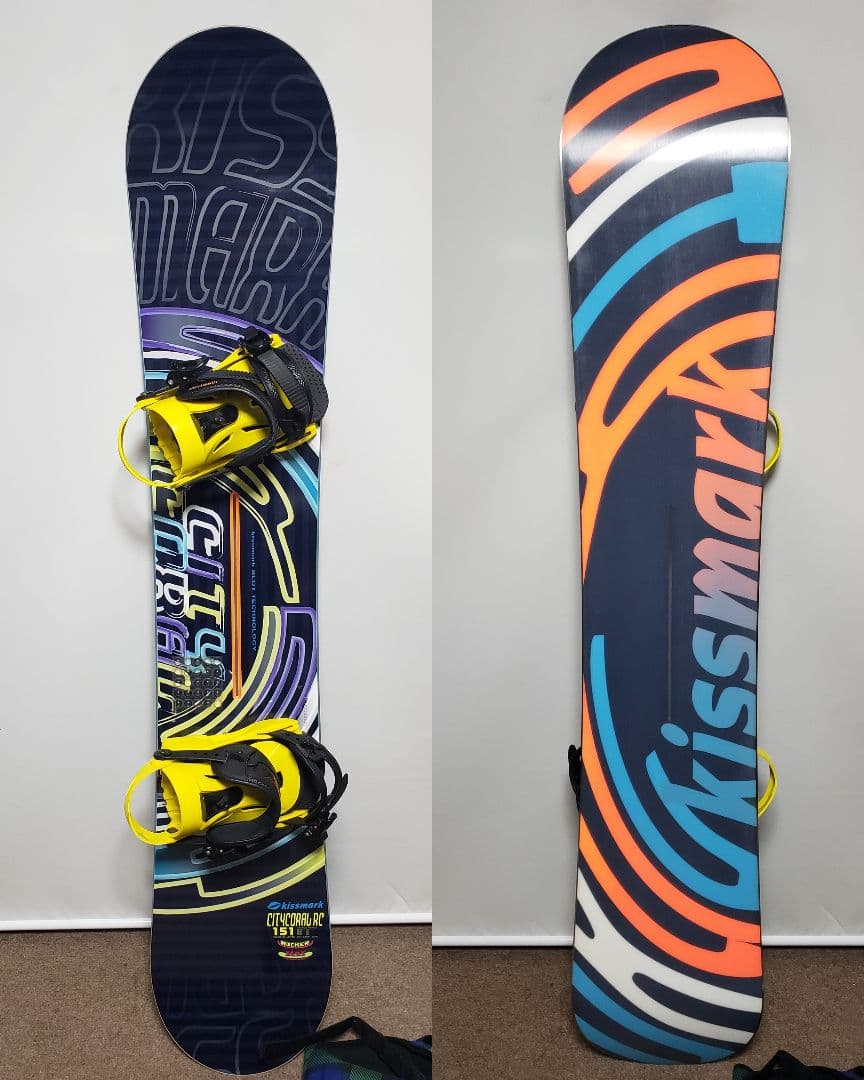 専用出品 kissmark 151cm スノーボードセット 送料無料 - メルカリ