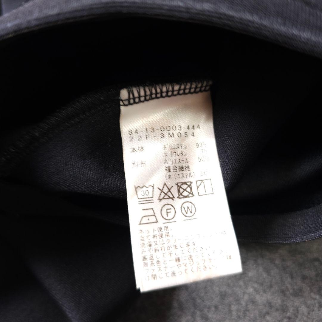 【ビームスゴルフ】人気袖ロゴ×ダンボールニット 長袖ゴルフプルオーバーパーカーS