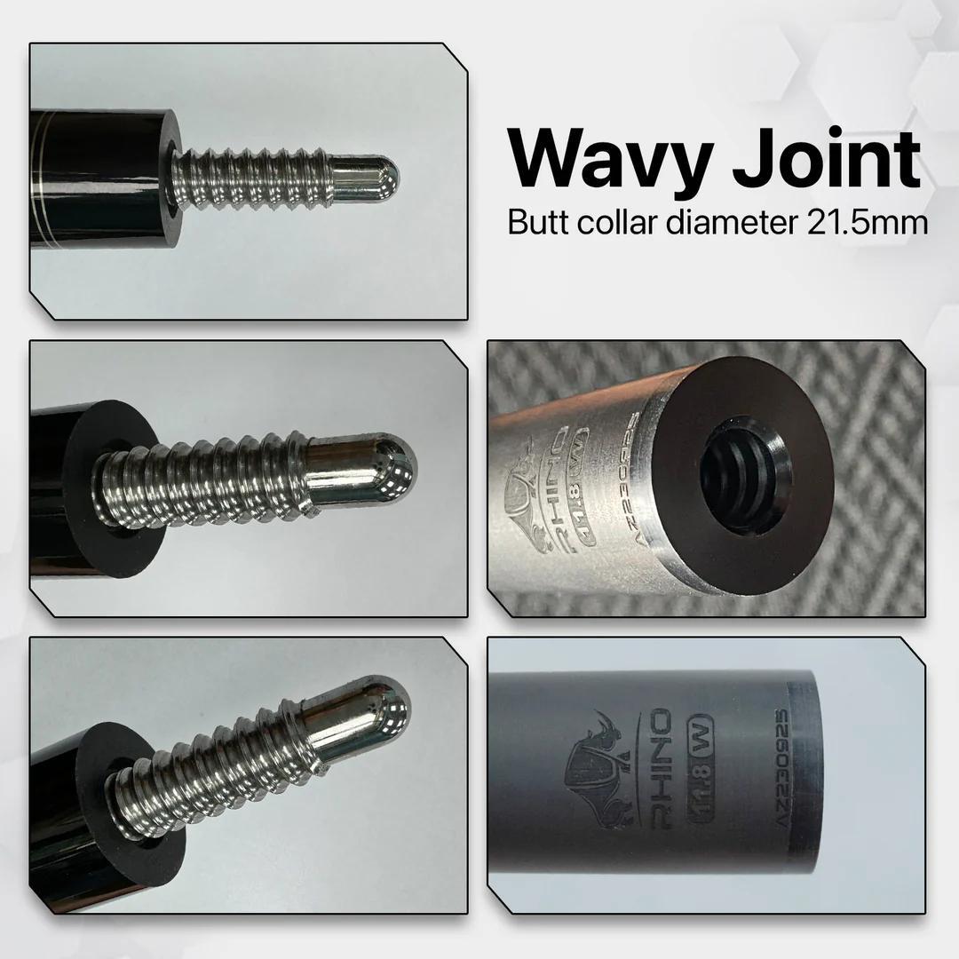 入荷しました！【Rhino】ユナイテッド 12.4mm カーボン プールシャフト