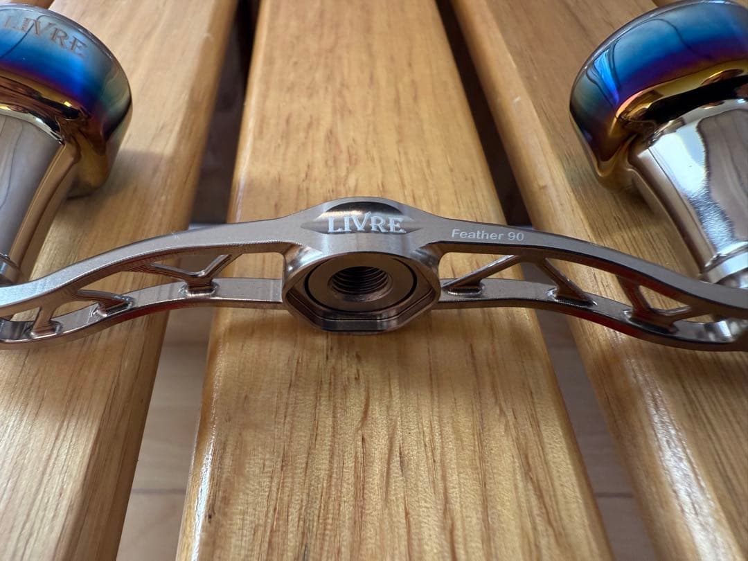 LIVRE Feather90 リブレフェザー カスタムハンドル シマノ 左巻き