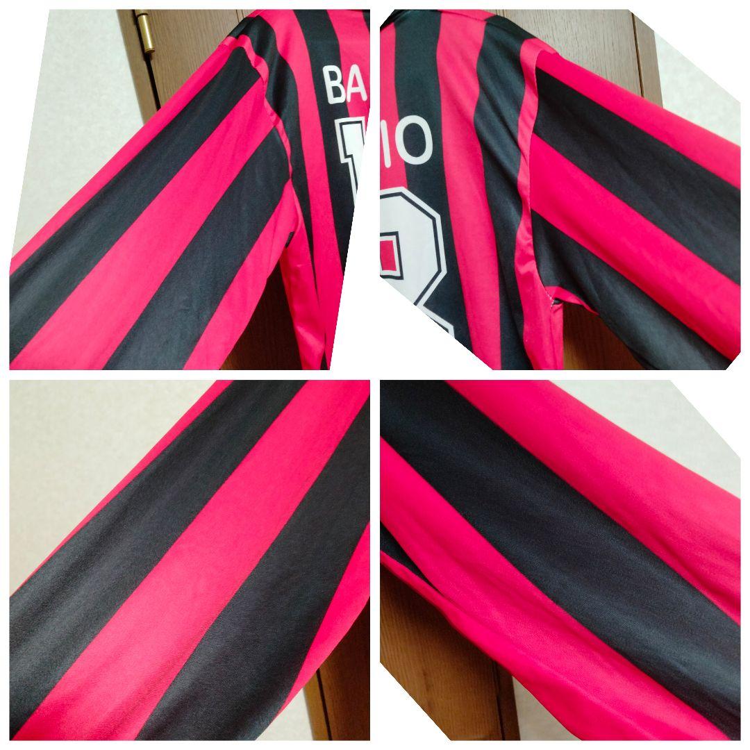 ACミラン バッジョ #18 ヴィンテージ 長袖ユニフォーム ノーブランド