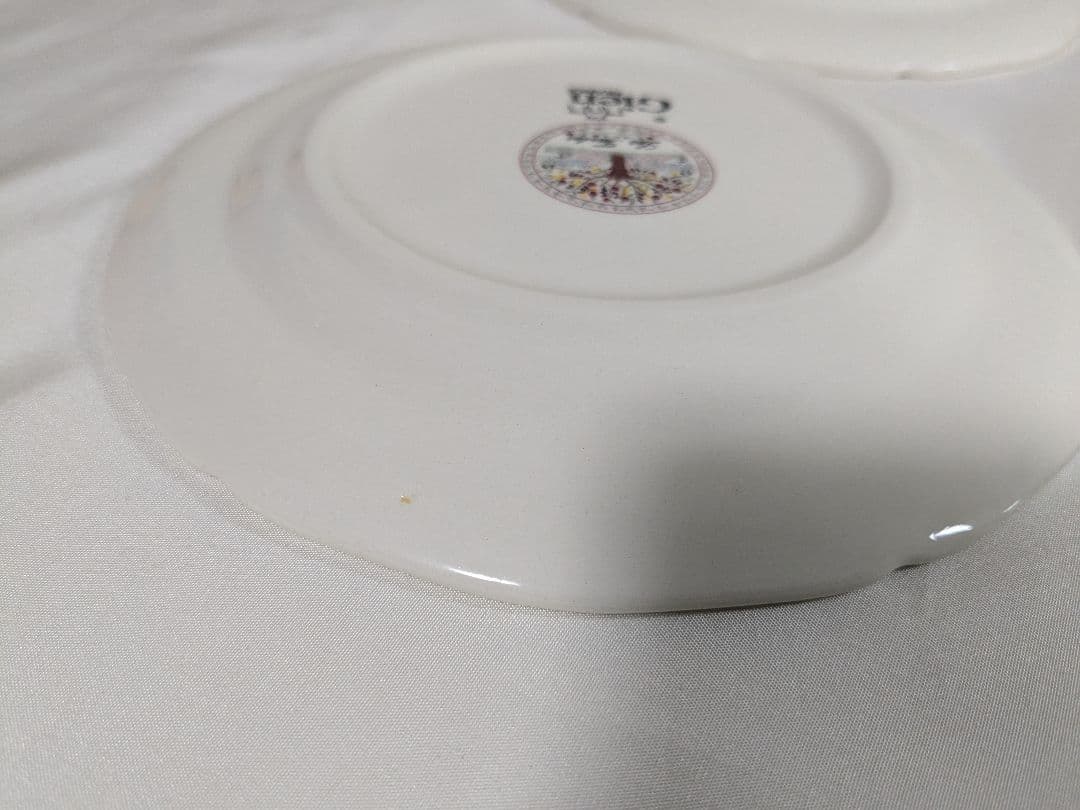 ジアン Gien フランス製 タルト柄 プレート 6枚セット