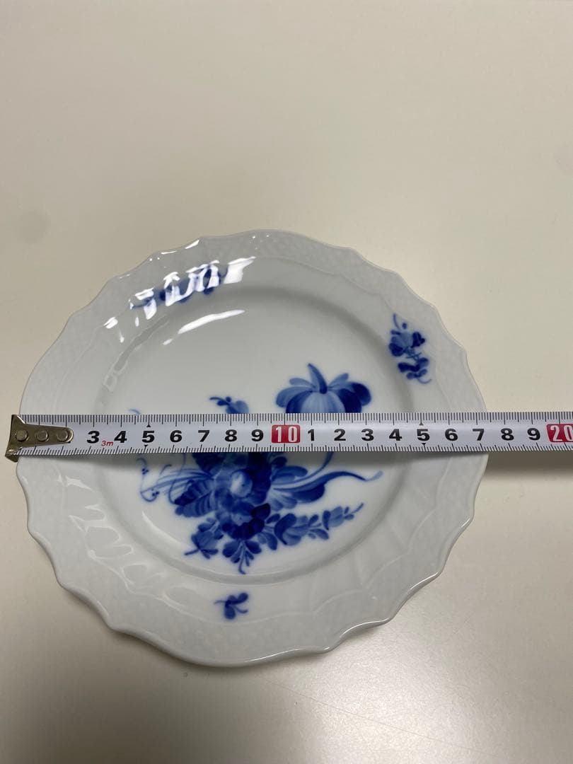 ロイヤルコペンハーゲン ブルーフラワー カーブ プレート 5枚 17.5cm