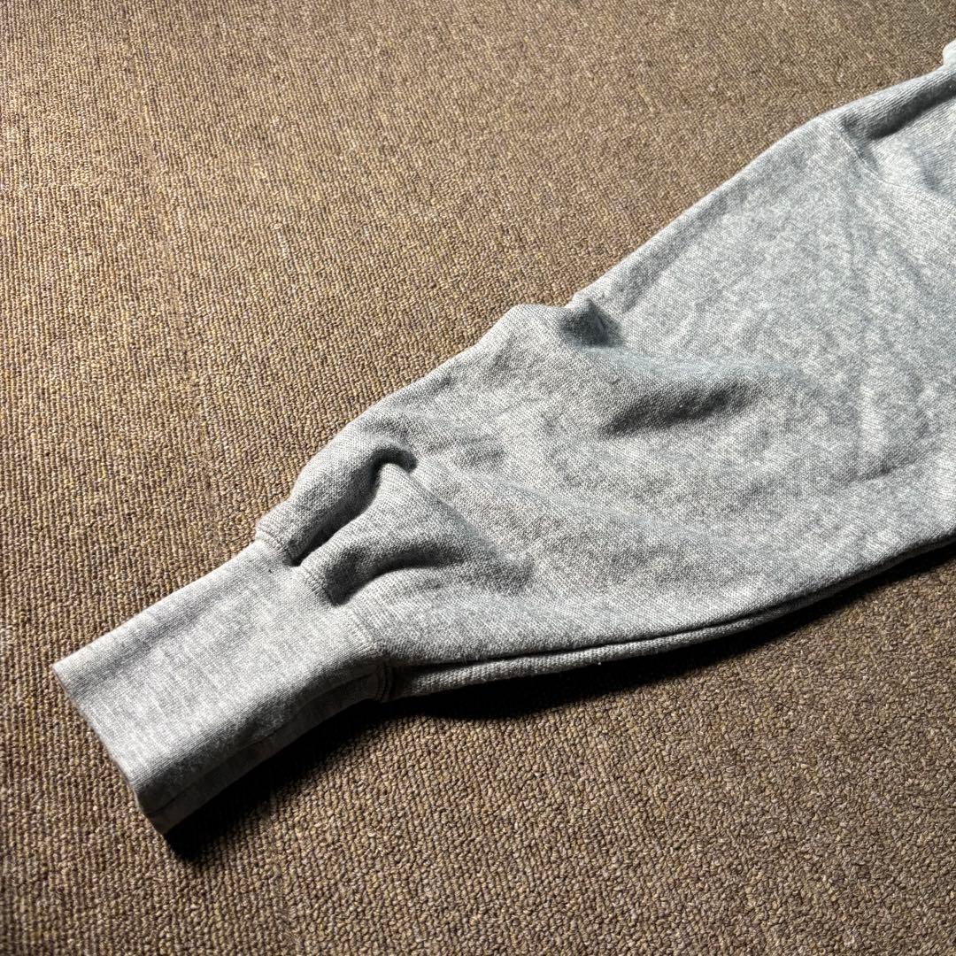 90s NIKE OLD スウェット トレーナー グレー ブルー 銀タグ 前V