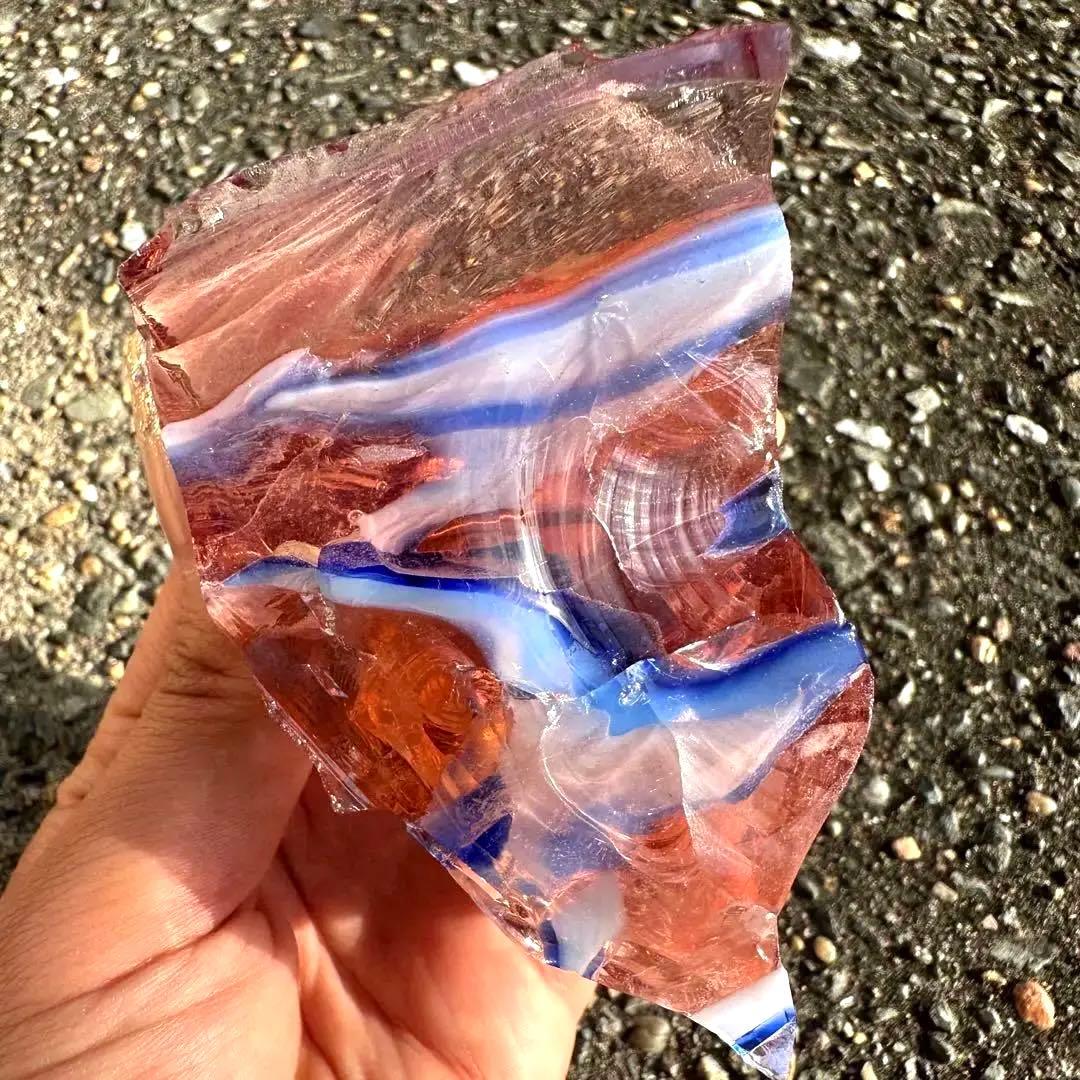 年末限定価格✴︎188gクリアピンク&ミルキーブルー アンダラ・シエラネバダ産