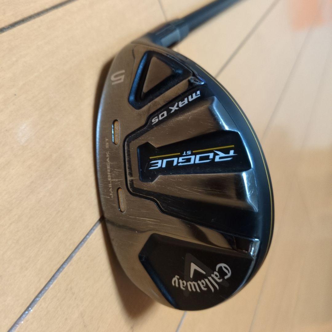 キャロウェイ ローグST MAX OS ユーティリティ5番 純正 Sシャフト