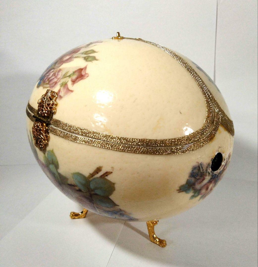 エッグアート　花モチーフ　わたべ和美