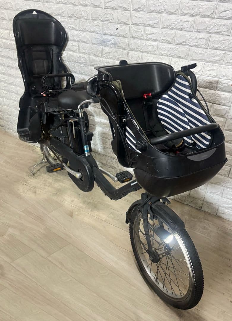 ✨2016〜2018年製✨美品室内保管✨パナソニック ギュット子供乗せ電動自転車