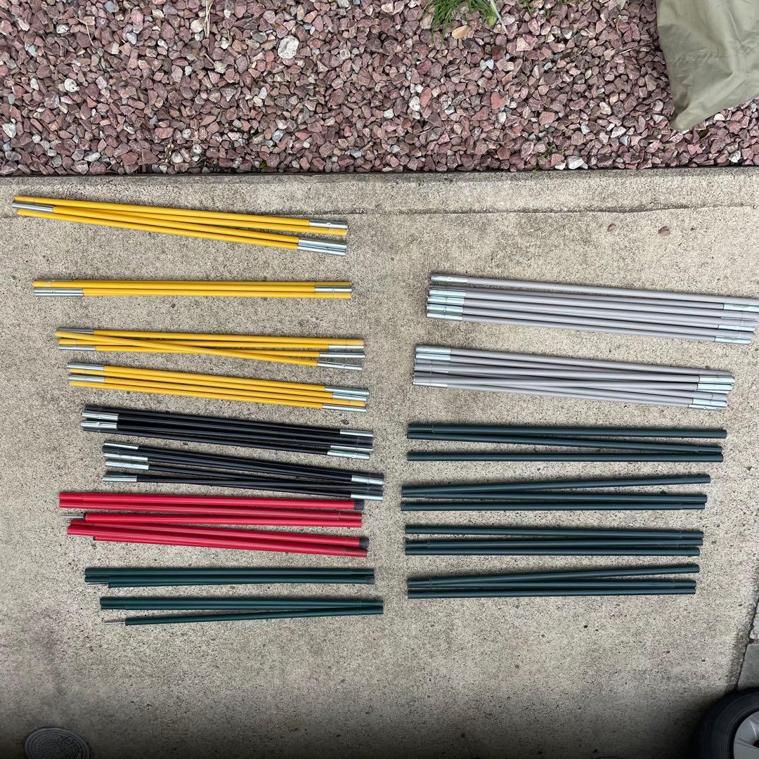 美品　限定カラー　Coleman ラウンドスクリーン2ルームハウス　オリーブ