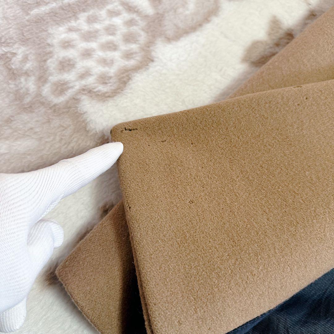 ami アミパリス ダブルブレスト チェスターコート ウール ロング 46