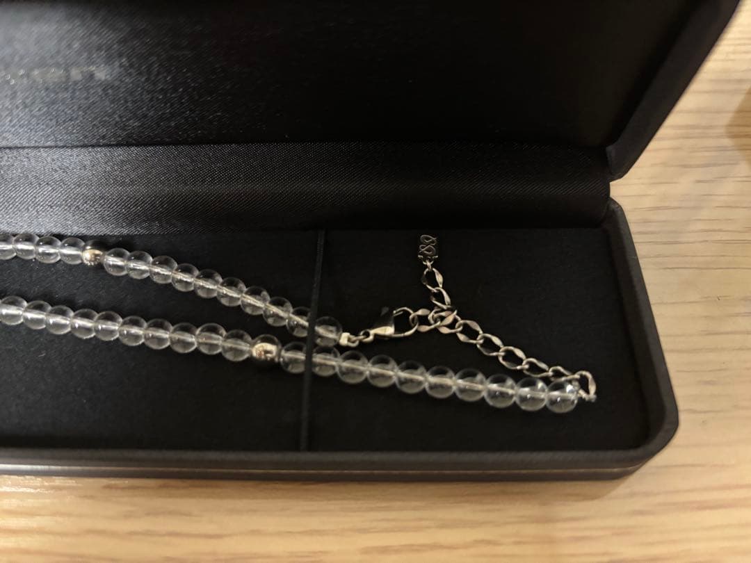 phiten 水晶ネックレス(5) 40cm