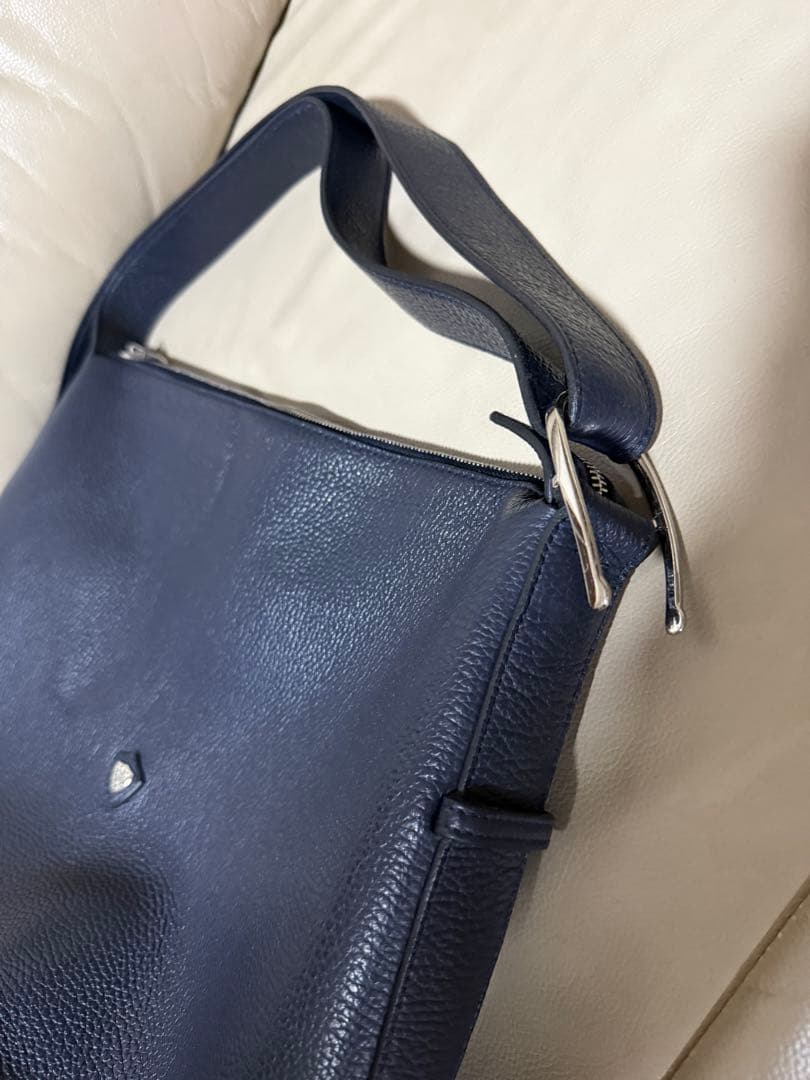 聖*也様 (美品)CHAMBORD SELLIER 2way ショルダー NAV