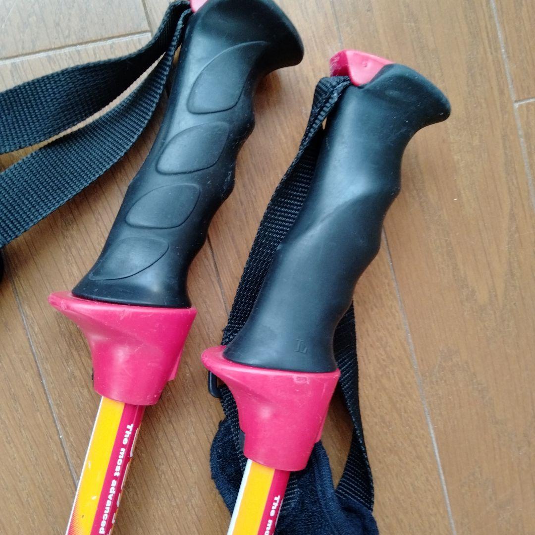 オガサカスキー伸縮ポール 100〜120cm調整可能