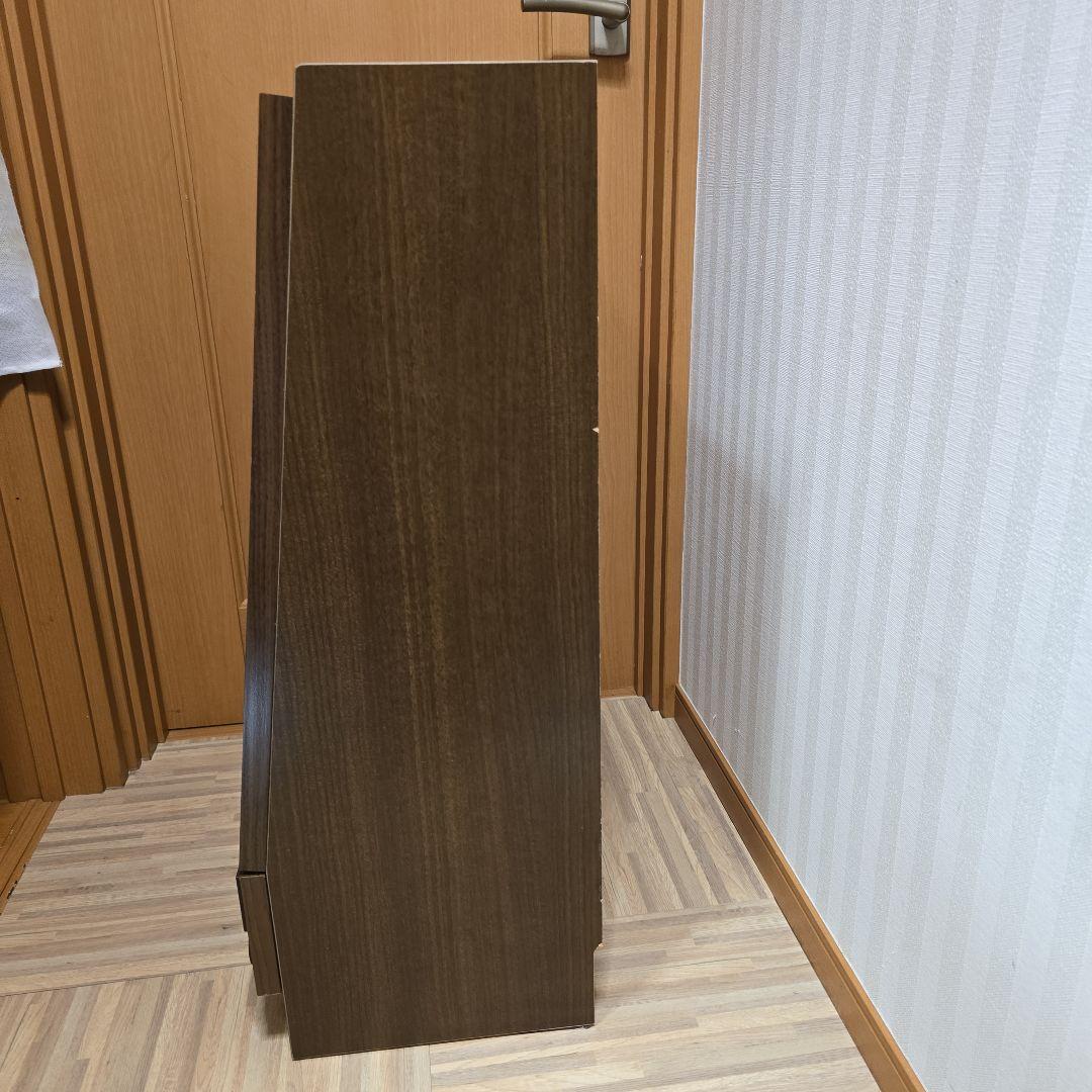 手渡し可能ディズニーベルメゾンミッキー木製ガラス扉付き収納ラック