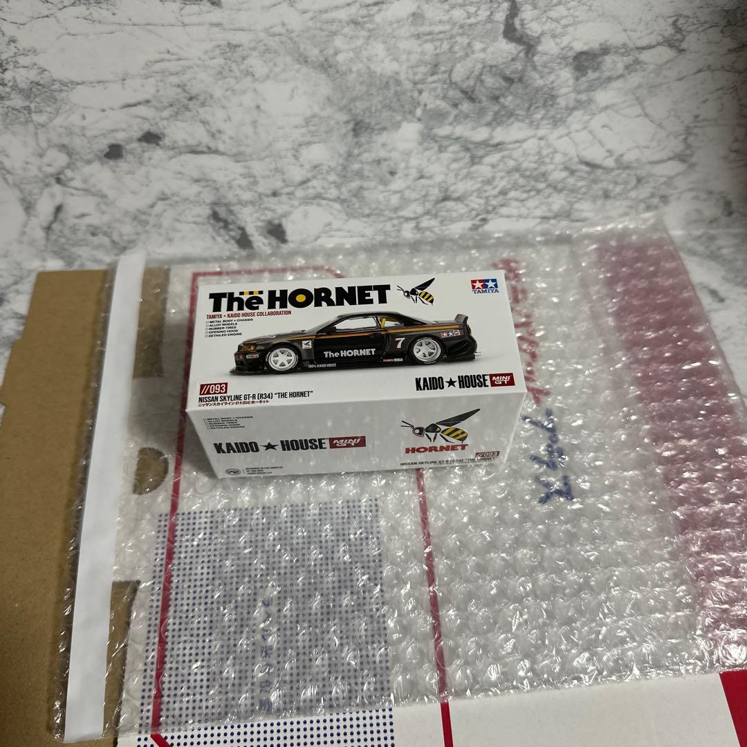 ミニカー NISSAN SKYLINE GT-R R34 THE HORNET