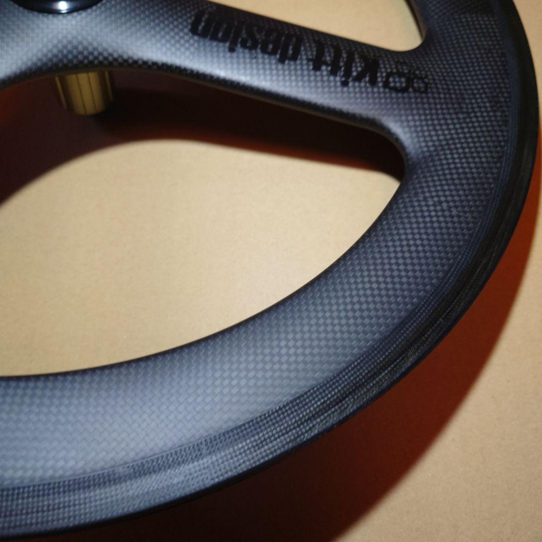 やす　Kitt design カーボンバトンホイール 　フロントリアセット