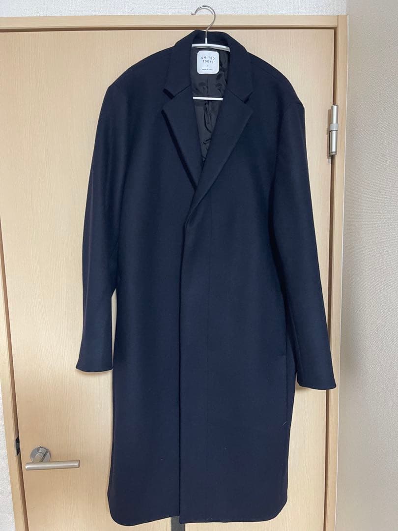 【特価】超撥水スーパー140Sチェスターコート サイズ4