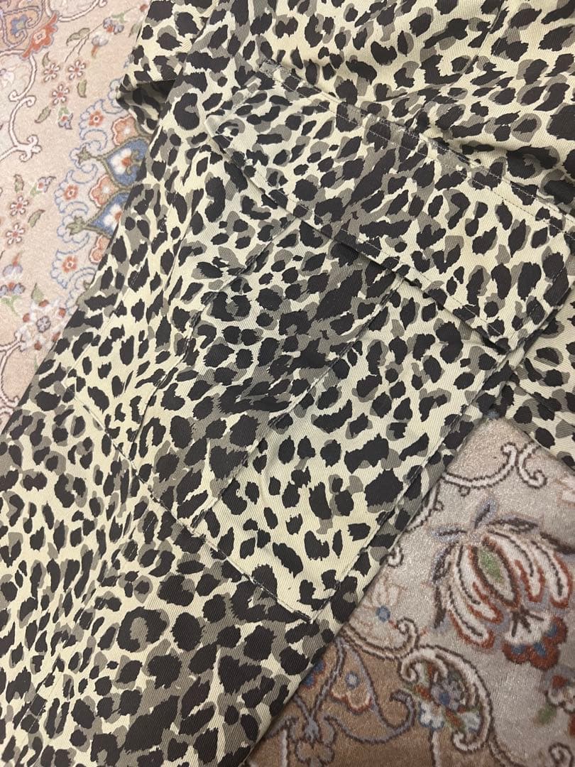 ハイドアンドシーク　レオパードカーゴパンツ