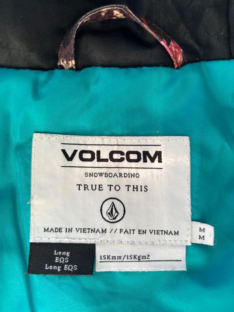 【上下セット】ボルコム 花柄レディース スノーボードウェア