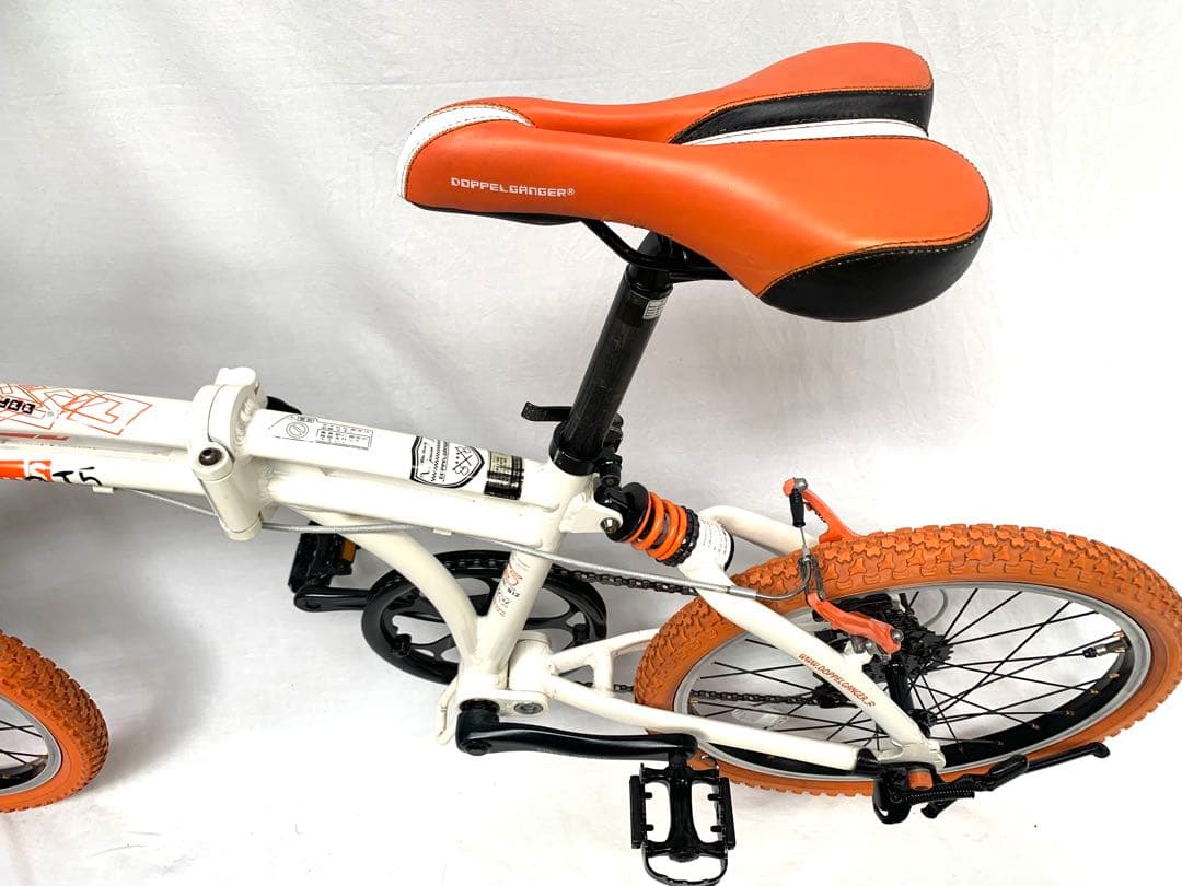 レ*と様 送料無料 DOPPELGÄNGER 折り畳み自転車 MTB 7速20イ