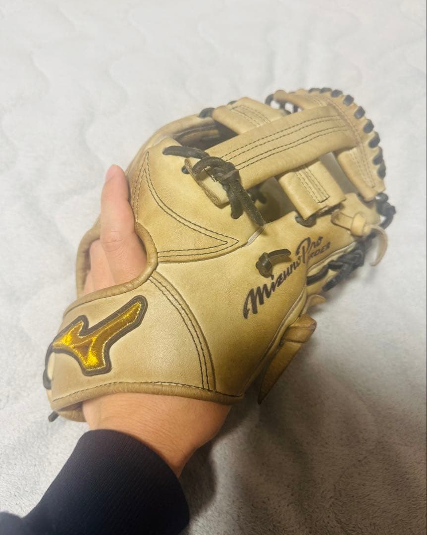 Mizuno Pro 波賀ジャパン 坂本モデル Prexy Eliteブロンド