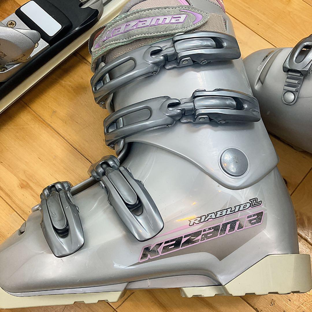 美品　スキー　ロシニョール　140cm ブーツ23.5cm レディース 初心者