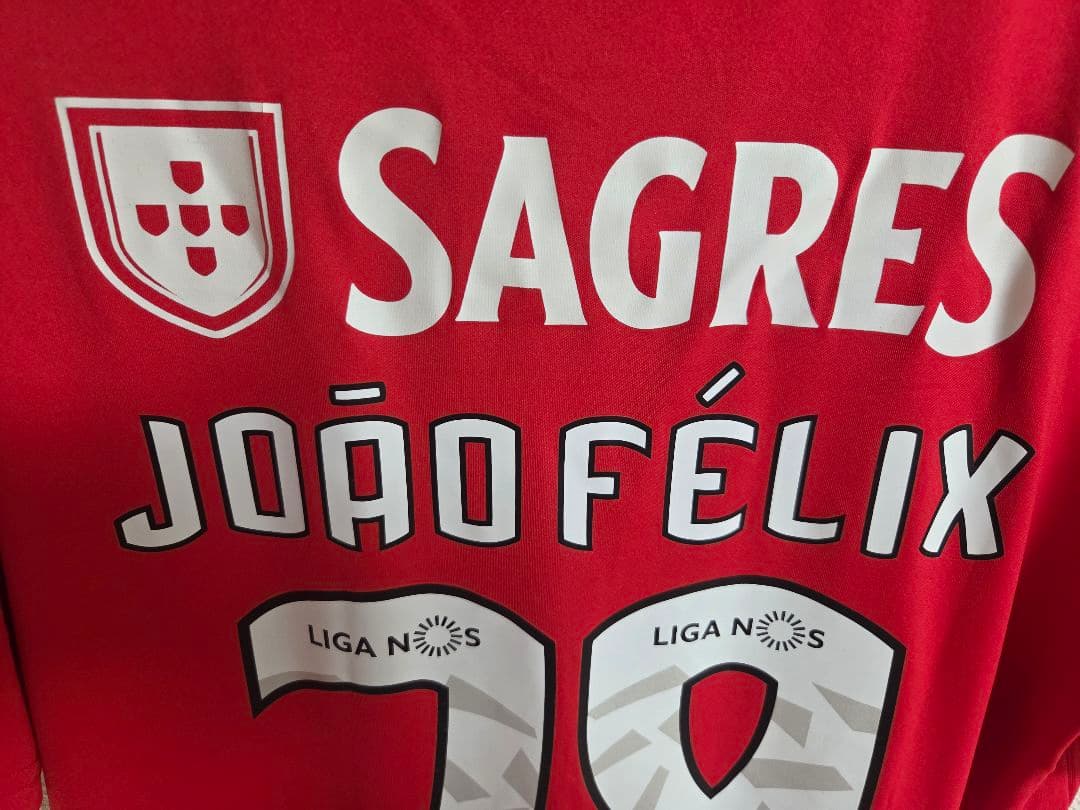 SLベンフィカ ジョアン・フェリックス シャツ Mサイズ レッド