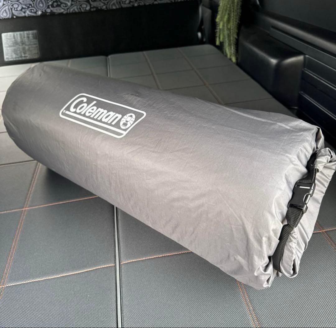 Coleman キャンピングインフレーター マット シングル　グレー