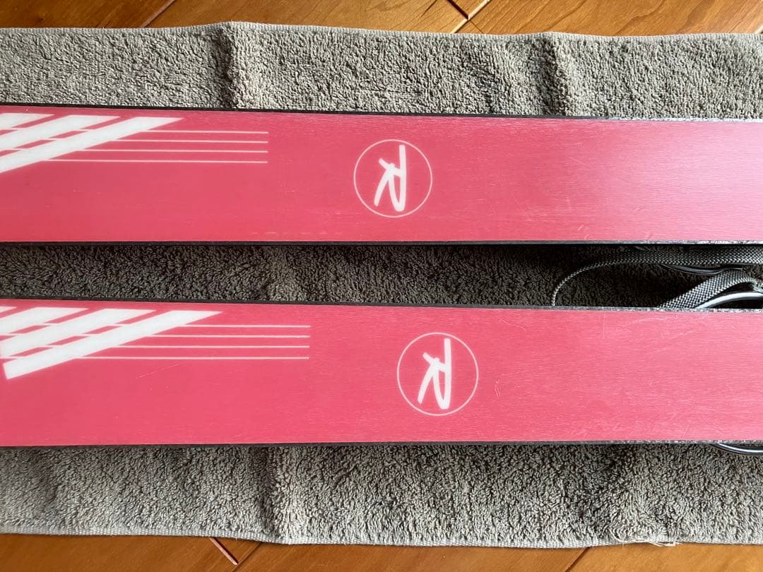 山スキー ロシニョール/ネパール 180cm、シール、ストックリング付き