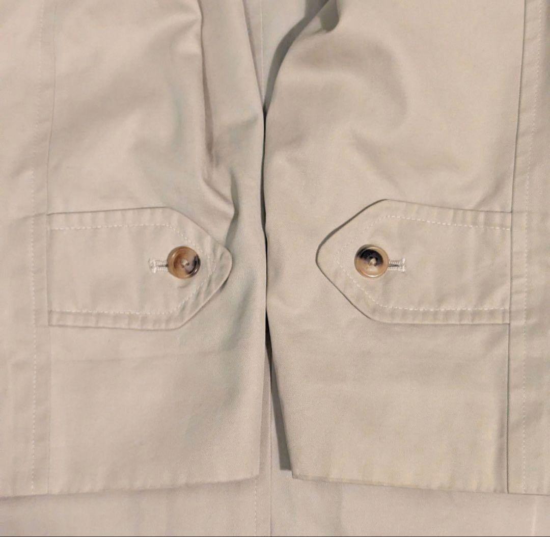 【美品】バーバリー ステンカラーコート ノバチェック カシミヤ混 ベージュ