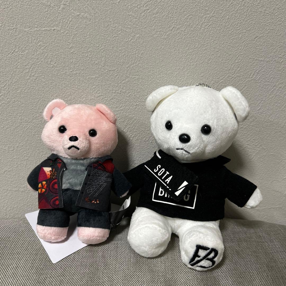 BE:FIRST ぬいぐるみ シュント クマ くま BMSGパーカー 白 BE:FIRST