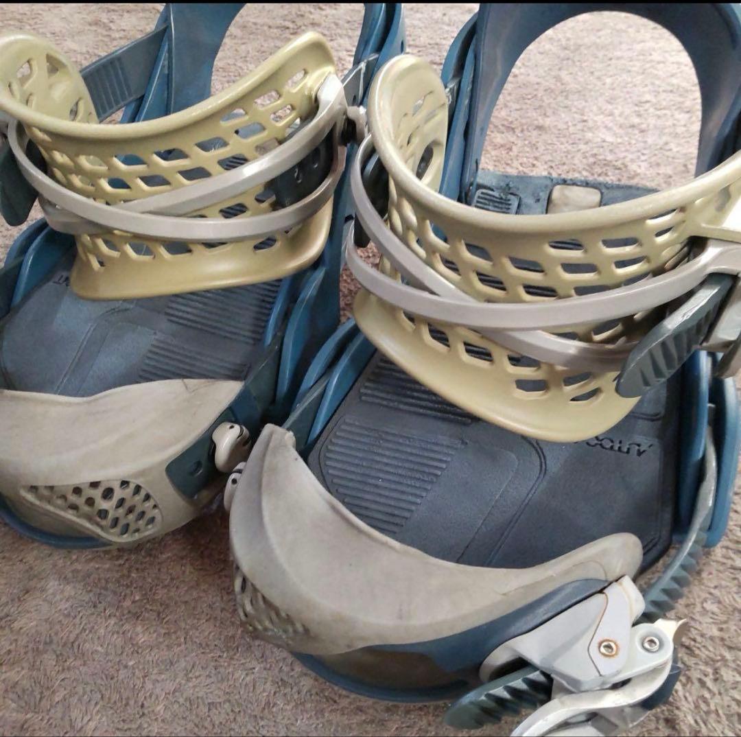 バートンビンディングreflexサイズMカーテルCartel予備ストラップ付き