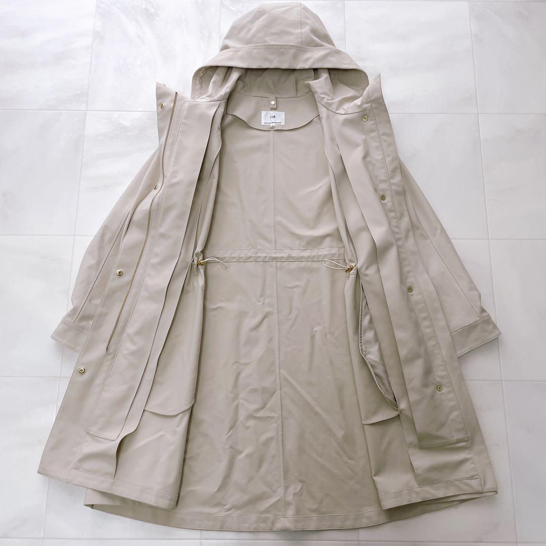 美品✨2024 23区 大きいサイズ46 マルチウェイアウター ライナー付き