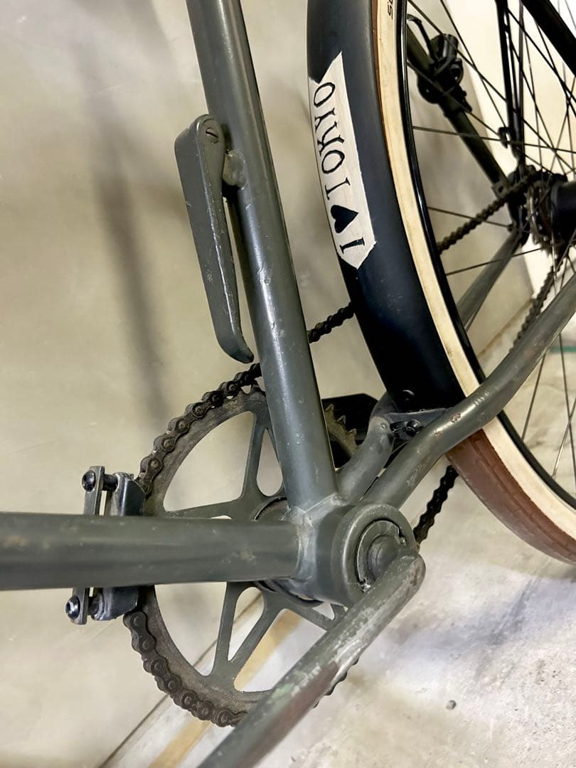【1960年代スウェーデン軍物】貴重なupdateされ動くアンティーク自転車