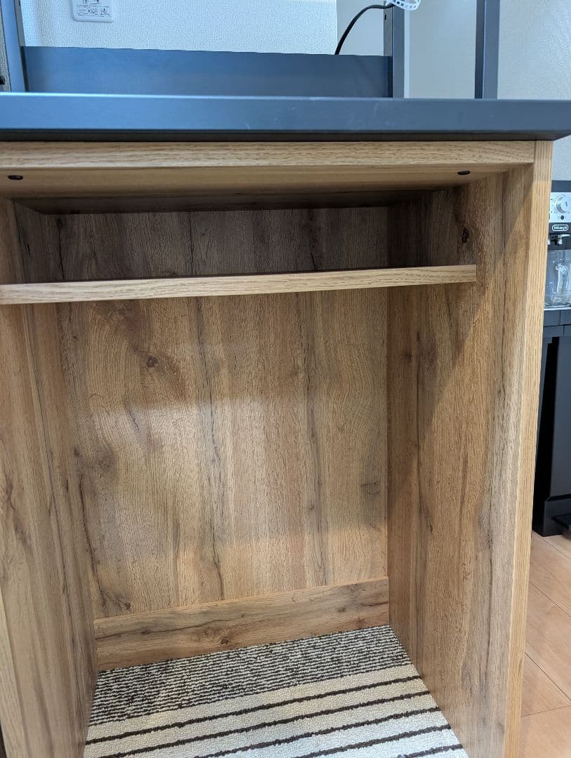 NITORI　レンジボード・キッチンボード２点セット