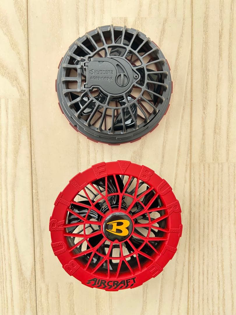 【新品同様】バートル　空調ファンとバッテリーセット　空調ベスト付き　AC09