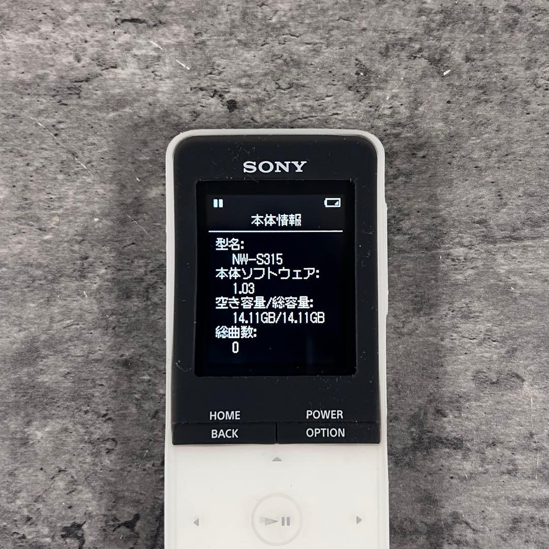 SONY ウォークマン NW-S315 16GB