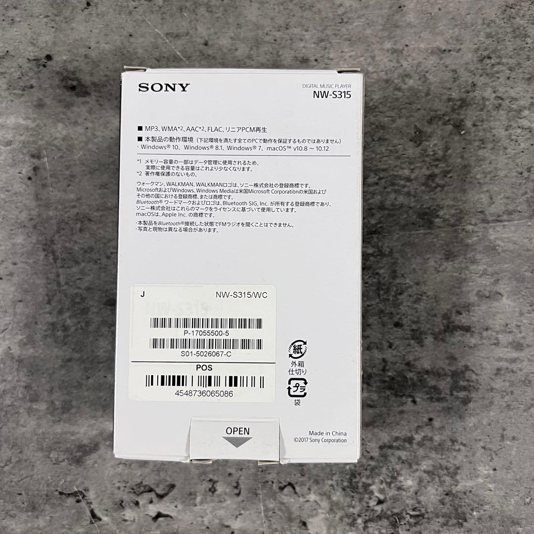SONY ウォークマン NW-S315 16GB